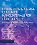 Cover: Characterization and Biology of Nanomaterials for Drug Delivery - Elsevier