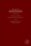 Cover: Advances in Crystals and Elastic Metamaterials, Part 1: Volume 51 - Academic Press