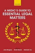 Cover: A Medic's Guide to Essential Legal Matters - Oxford University Press