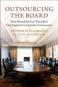 Cover: Outsourcing the Board - Cambridge University Press