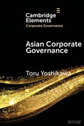 Cover: Asian Corporate Governance - Cambridge University Press