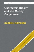 Cover: Character Theory and the McKay Conjecture - Cambridge University Press