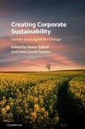 Cover: Creating Corporate Sustainability - Cambridge University Press