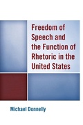 Cover: Freedom of Speech and the Function of Rhetoric in the United States - Lexington Books