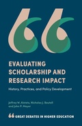 Cover: Evaluating Scholarship and Research Impact - Emerald Publishing Limited