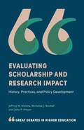 Cover: Evaluating Scholarship and Research Impact - Emerald Publishing Limited