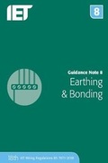 Cover: Guidance Note 8: Earthing & Bonding - Institution of Engineering and Technology