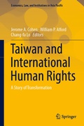 Cover: Taiwan and International Human Rights - Springer
