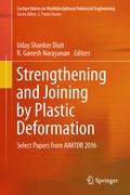 Cover: Strengthening and Joining by Plastic Deformation - Springer
