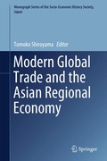 Cover: Modern Global Trade and the Asian Regional Economy - Springer