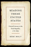 Cover: Reading These United States - University of Georgia Press