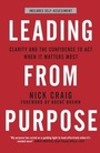 Cover: Leading from Purpose - John Murray Business