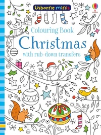 Enlarge image Cover: Colouring Book Christmas with rub-down transfers - Usborne Publishing Ltd