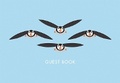 Cover: I Like Birds: Flying Puffins Guest Book - Quadrille Publishing Ltd