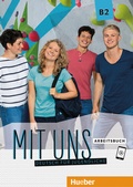 Cover: Mit uns B2 - Hueber Verlag