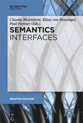 Cover: Semantics - Interfaces - De Gruyter Mouton