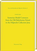 Cover: Sumerian Model Contracts from the Old Babylonian Period in the Hilprecht Collection Jena - Harrassowitz Verlag