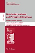 Cover: Distributed, Ambient and Pervasive Interactions: Understanding Humans - Springer