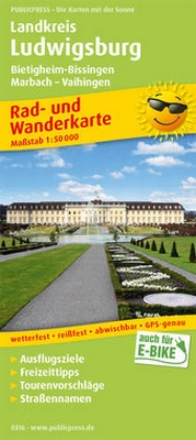 Abbildung von: Landkreis Ludwigsburg, Bietigheim-Bissingen, Marbach - Vaihingen - Freytag-Berndt und ARTARIA