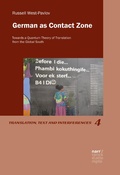 Cover: German as Contact Zone - Narr Francke Attempto Verlag