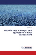 Cover: Microfinance. Concepts and application in rural environment - LAP Lambert Academic Publishing