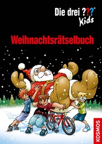 Abbildung von: Die drei ??? Kids Weihnachtsrätselbuch - Kosmos