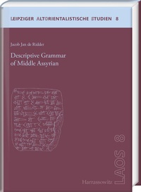 Enlarge image Cover: Descriptive Grammar of Middle Assyrian - Harrassowitz Verlag