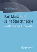 Cover: Karl Marx und seine Staatstheorie - Springer VS