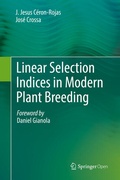 Cover: Linear Selection Indices in Modern Plant Breeding - Springer