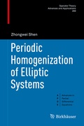 Cover: Periodic Homogenization of Elliptic Systems - Birkh&auml;user