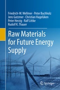 Cover: Raw Materials for Future Energy Supply - Springer
