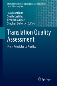 Abbildung von: Translation Quality Assessment - Springer