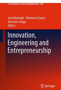 Enlarge image Cover: Innovation, Engineering and Entrepreneurship - Springer