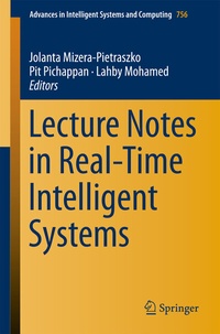Enlarge image Cover: Lecture Notes in Real-Time Intelligent Systems - Springer