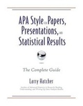 Cover: APA Style for Papers, Presentations, and Statistical Results - Shadow Finch Media LLC