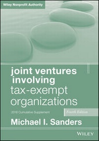 Abbildung von: Joint Ventures Involving Tax-Exempt Organizations, 2018 Cumulative Supplement - Wiley