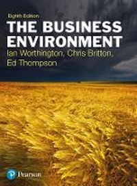Enlarge image Cover: The Business Environment - Pearson Education Limited