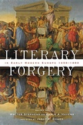Cover: Literary Forgery in Early Modern Europe, 1450-1800 - Johns Hopkins University Press