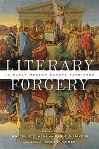 Enlarge image Cover: Literary Forgery in Early Modern Europe, 1450-1800 - Johns Hopkins University Press