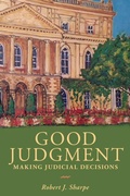 Cover: Good Judgment - University of Toronto Press