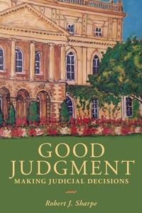 Enlarge image Cover: Good Judgment - University of Toronto Press