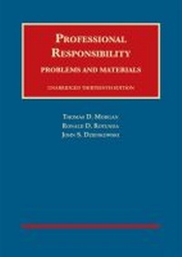 Enlarge image Cover: Professional Responsibility - West Academic Press