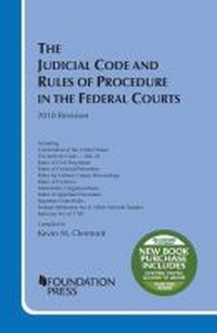 Enlarge image Cover: The Judicial Code and Rules of Procedure in the Federal Courts - West Academic Press