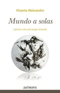 Cover: Mundo a solas - Anthropos Editorial