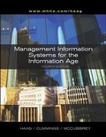 Cover: Haag MIS: WITH Simnet MIS (V.2), PowerWeb - McGraw-Hill Publishing Co.
