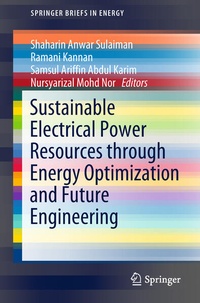 Enlarge image Cover: Sustainable Electrical Power Resources through Energy Optimization and Future Engineering - Springer