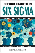 Cover: Getting Started in Six Sigma - Wiley-Scrivener