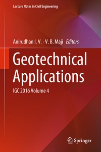 Abbildung von: Geotechnical Applications - Springer