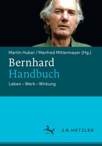 Enlarge image Cover: Bernhard-Handbuch - J.B. Metzler