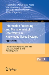 Abbildung von: Information Processing and Management of Uncertainty in Knowledge-Based Systems. Applications - Springer
